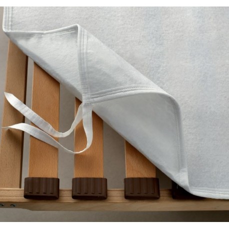 COPRI RETE doghe con ganci letto singolo una piazza salva protegge il materasso