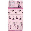 MINNIE MOUSE HERMET COMPLETO LENZUOLA LETTO SINGOLO 1 PIAZZA DISNEY