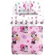 TRAPUNTA IN COTONE LETTO SINGOLO 1 PIAZZA CALEFFI MINNIE ALLEGRA DISNEY