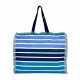 Giovanile Borsa Mare con chiusura lampo misura 48x38x16cm cotone canvas 100% spiaggia stampe e colori vari