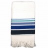 Seamar Telo Mare Fouta cotone spugna Nido D'ape misura 90 x 160cm più frange vari colori