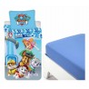 COMPLETO COPRIPIUMINO PAW PATROL COTONE LETTO SINGOLO 1 PIAZZA AZZURRO