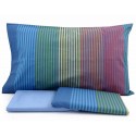 GABEL COMPLETO LENZUOLA 1 PIAZZA E MEZZA COTONE DENVER COLORE AZZURRO SUNSHINE