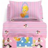 CALEFFI COMPLETO LENZUOLA LETTO 1 PIAZZA TITTI I LOVE TWEETY Disney