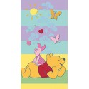 CALEFFI WINNIE THE POOH TELO MARE ASCIUGAMANO SPUGNA COTONE 75x150