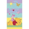 CALEFFI WINNIE THE POOH TELO MARE ASCIUGAMANO SPUGNA COTONE 75x150