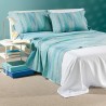 CALEFFI COMPLETO LENZUOLA MATRIMONIALE DUNE COLORE ANICE