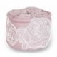 SET 4 ASCIUGAMANI LAVETTE CON CESTINO FIOCCO 30 x 30 cm SPUGNA DI COTONE